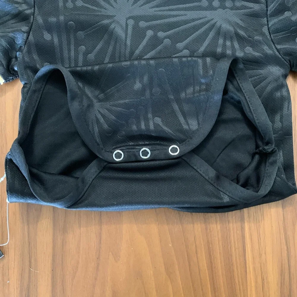 adidas Black and Gold México Infant One-Piece Bodysuit
